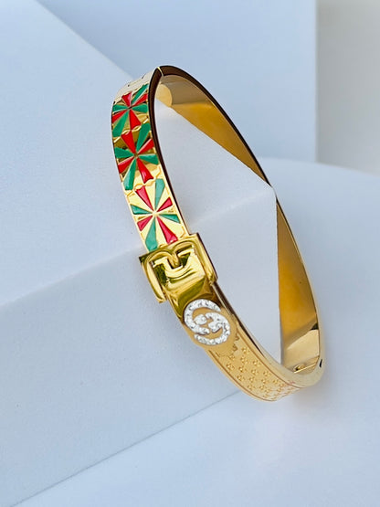 Amira Buckle Bangle Bracelet