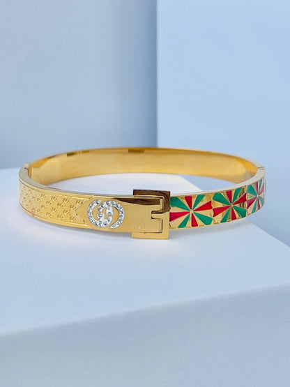 Amira Buckle Bangle Bracelet