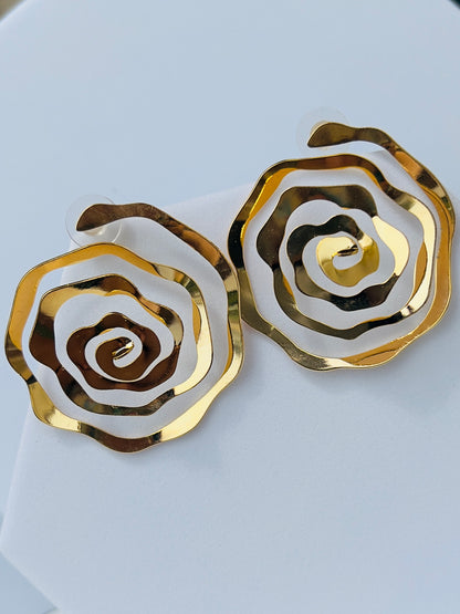 Rubina Designer Golden Earring DB-GP1900Z2