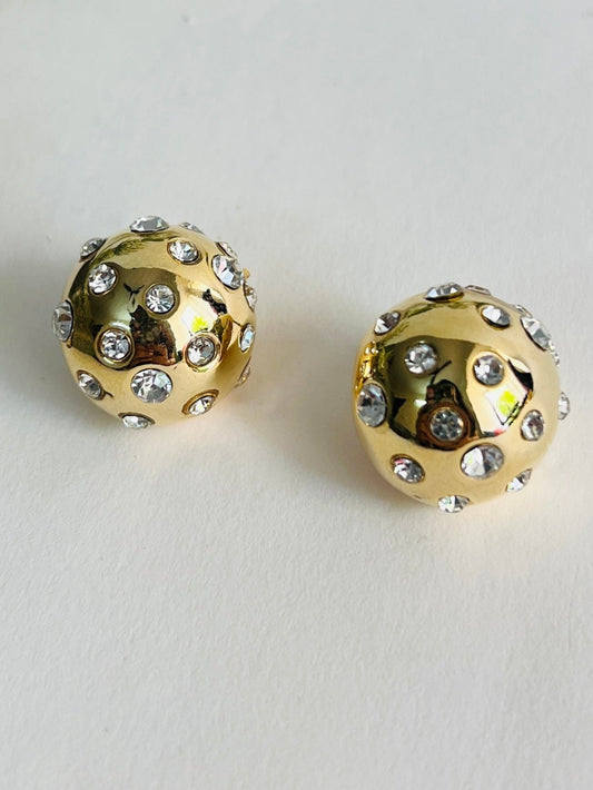 GOLD DIAMOND STUDDED STUDS DB-GP18002Z1