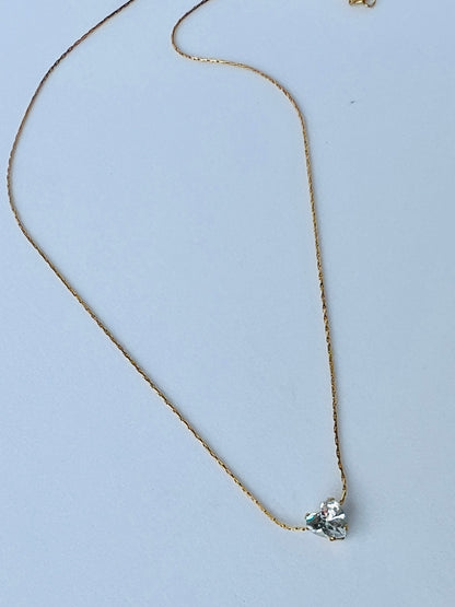 Diamond Small Heart Necklace