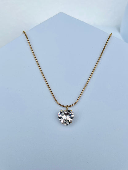 Diamond Heart Necklace