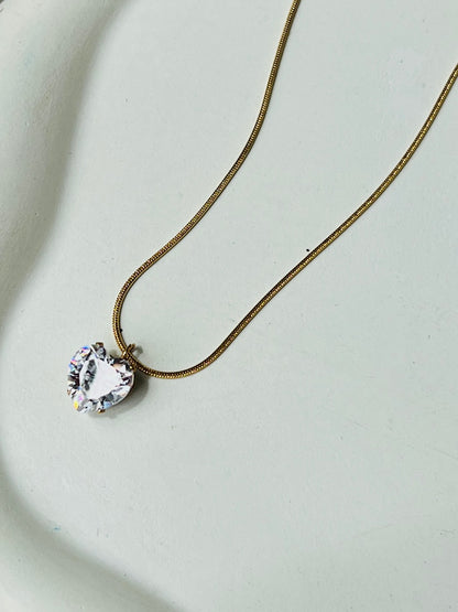 Diamond Heart Necklace