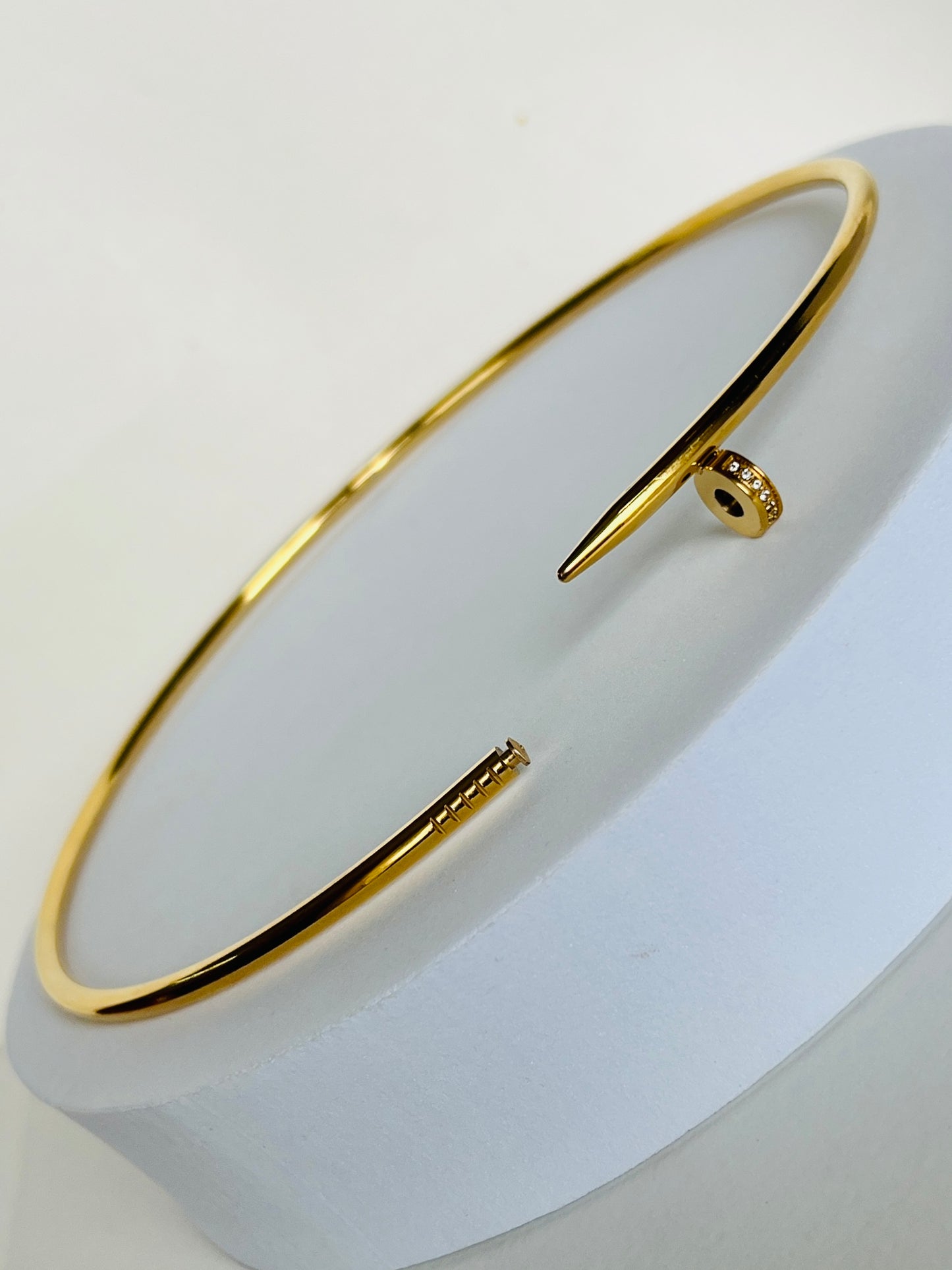 Gold Plated Sleek Hasli Necklace