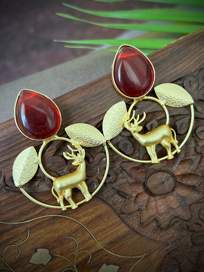 Hiran Brass earrings DB-BRS1300Z1