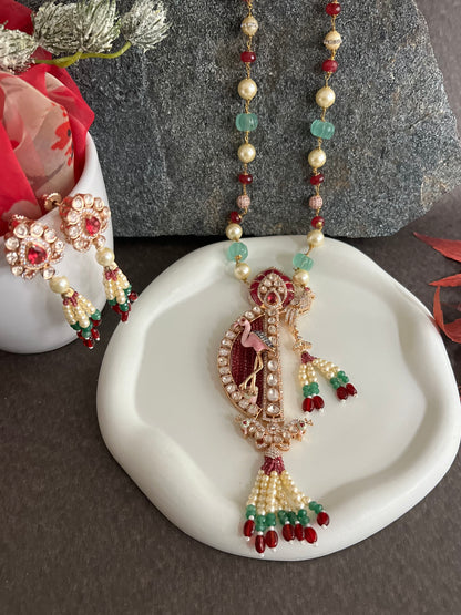 Royal Twist Designer Kundan Necklace Set DB-KN17500Z2