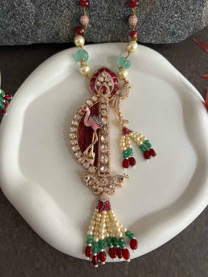 Royal Twist Designer Kundan Necklace Set DB-KN17500Z2