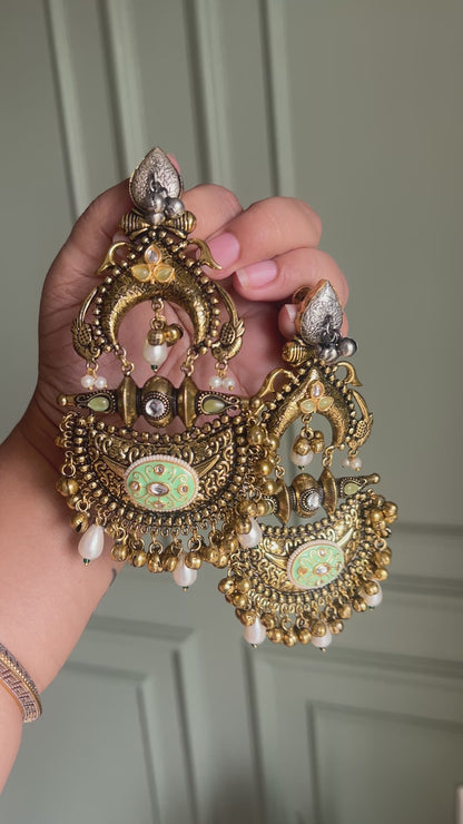 Heena Statement Dangler Earring DB-GP124000Z2